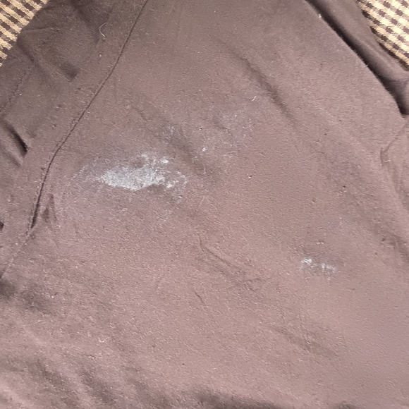 Sezane Brown Gingham Buttonup Back Babydoll Dress Size 42 European - Picture 3 of 5